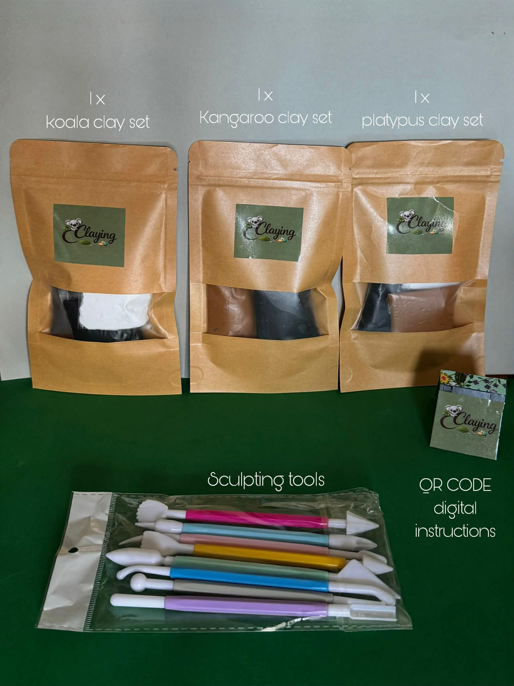 Claying Australian Wildlife Edition Kit